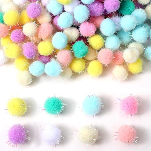 Ouligay 240 Stück Pompons zum Basteln Pastell, 15mm Bunte Bommeln zum Basteln, Flauschigen Filzkugeln Klein, Mini Pompons Bunt Bälle für Ostern Weihnachten Kinder Lustige DIY Kreative Handwerk Ouligay 240 Stück Pompons zum Basteln Pastell, 15mm Bunte Bommeln zum Basteln, Flauschigen Filzkugeln Klein, Mini Pompons Bunt Bälle für Ostern Weihnachten Kinder Lustige DIY Kreative Handwerk von Ouligay
