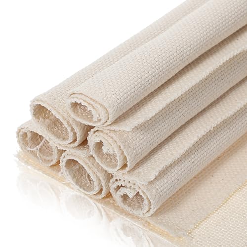 Ouligay 8 Stück Tufting Tuch 20x20cm Mönchstoff Punch Needle Kreuzstich Stoff Primäres Baumwollstoff Tufting Cloth Weiß Leinenstoff für DIY Handgefertigte Stickereien Basteln Handwerken Tischdecke Ouligay 8 Stück Tufting Tuch 20x20cm Mönchstoff Punch Needle Kreuzstich Stoff Primäres Baumwollstoff Tufting Cloth Weiß Leinenstoff für DIY Handgefertigte Stickereien Basteln Handwerken Tischdecke von Ouligay