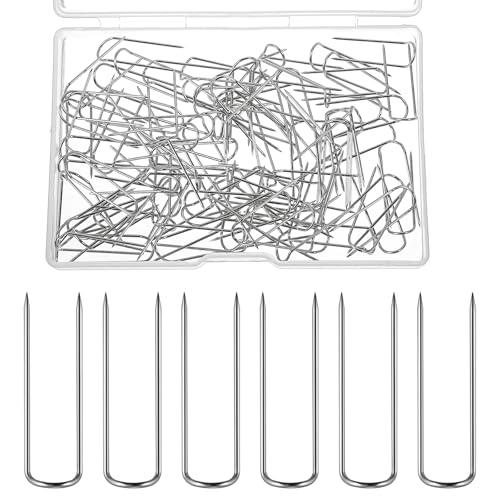 Ouligay U-Form Stecknadeln U förmige, U-Form Nähen Stecknadeln Edelstahl, Doppelt Blockierende Stecknadel Sewing Pins für Stoff, U Nähen Pins mit Box für Basteln Nähen Schmuck DIY-Projekte Ouligay U-Form Stecknadeln U förmige, U-Form Nähen Stecknadeln Edelstahl, Doppelt Blockierende Stecknadel Sewing Pins für Stoff, U Nähen Pins mit Box für Basteln Nähen Schmuck DIY-Projekte von Ouligay