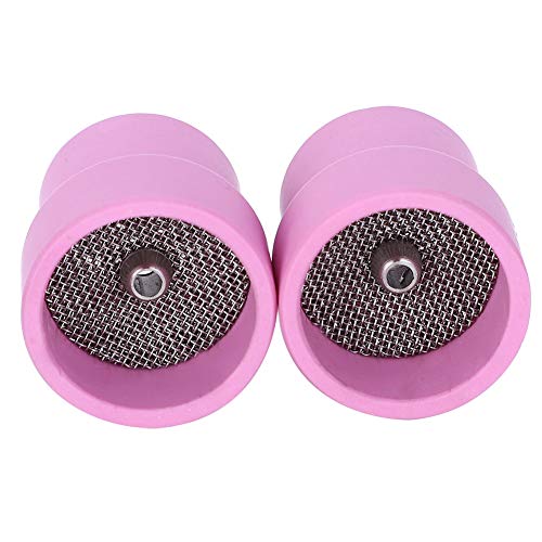 # 12 Keramik-Schweißbecher 2-teilige WIG-Aluminiumoxid-Düsen Keramik-Schutzbecher für luftgekühlten WP-9 WP-20 WP-25-Schweißbrenner # 12 Keramik-Schweißbecher 2-teilige WIG-Aluminiumoxid-Düsen Keramik-Schutzbecher für luftgekühlten WP-9 WP-20 WP-25-Schweißbrenner von Oumefar