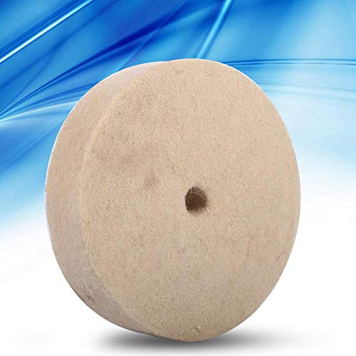 1St . 100x25mm Beige Filzdorn Set Polierpolierschleifen Rundrad Wolle Polierscheibe aus weichem Filz für rotierende Werkzeuge 1St . 100x25mm Beige Filzdorn Set Polierpolierschleifen Rundrad Wolle Polierscheibe aus weichem Filz für rotierende Werkzeuge von Oumefar