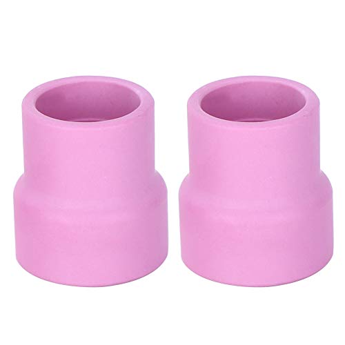 2-teiliger Keramik-Schweißbecher Nr. 12 WIG-Gaslinsen-Aluminiumoxid-Düsen-Furick-Becher für luftgekühlten Schweißbrenner der Serie WP-9 WP-20 WP-25 2-teiliger Keramik-Schweißbecher Nr. 12 WIG-Gaslinsen-Aluminiumoxid-Düsen-Furick-Becher für luftgekühlten Schweißbrenner der Serie WP-9 WP-20 WP-25 von Oumefar