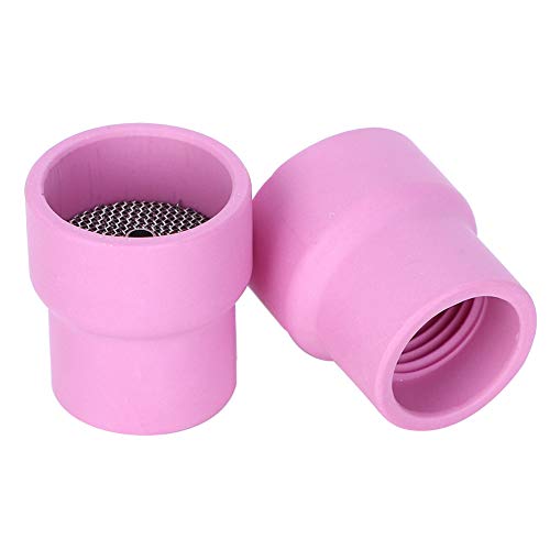 Keramik-Schweißbecher 2-teilig Schweißgeräte Gaslinsen-Aluminiumoxid-Düsen für luftgekühlte Schweißbrenner der Serie WP-9/20/25 Keramik-Schweißbecher 2-teilig Schweißgeräte Gaslinsen-Aluminiumoxid-Düsen für luftgekühlte Schweißbrenner der Serie WP-9/20/25 von Oumefar