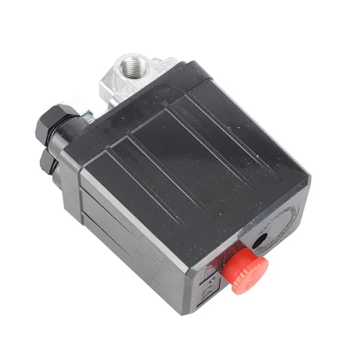 Oumefar 1 STK Luftkompressorschalter Universelles Druckregelventil Vier Port Druckschalter Als 90PSI 120PSI Kompressorzubehör Oumefar 1 STK Luftkompressorschalter Universelles Druckregelventil Vier Port Druckschalter Als 90PSI 120PSI Kompressorzubehör von Oumefar