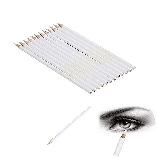 Oumefar 12PCS White Pencil Wasserlösliches Nähmarkierungswerkzeug Schneiderinnen DIY Craft Markers Pens Oumefar 12PCS White Pencil Wasserlösliches Nähmarkierungswerkzeug Schneiderinnen DIY Craft Markers Pens von Oumefar