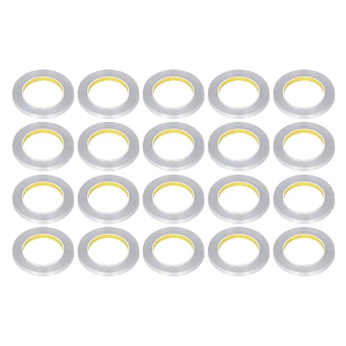 Oumefar 20 Rollen Doppelseitiges Acryl-Klebeband, Strapazierfähiges, Stark Klebendes, Transparentes Montageband für Wand-, Foto-, Poster- und Partydekoration, 0,1 Mm Dick, 10 Mm Breit, Oumefar 20 Rollen Doppelseitiges Acryl-Klebeband, Strapazierfähiges, Stark Klebendes, Transparentes Montageband für Wand-, Foto-, Poster- und Partydekoration, 0,1 Mm Dick, 10 Mm Breit, von Oumefar