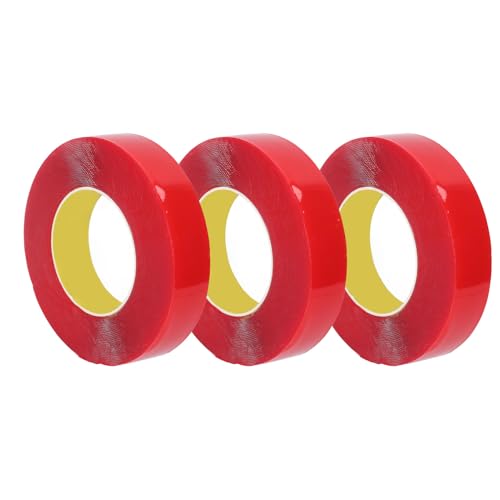 Oumefar 3 Rollen Acrylic Doppelseitig Klebeband Hochdurchleistungsstärke Starke Klebstoff -Wand -Montageband für Photo -Rahmen -Plakate und -werkzeuge 30 Mm Breite 10 M Länge Oumefar 3 Rollen Acrylic Doppelseitig Klebeband Hochdurchleistungsstärke Starke Klebstoff -Wand -Montageband für Photo -Rahmen -Plakate und -werkzeuge 30 Mm Breite 10 M Länge von Oumefar