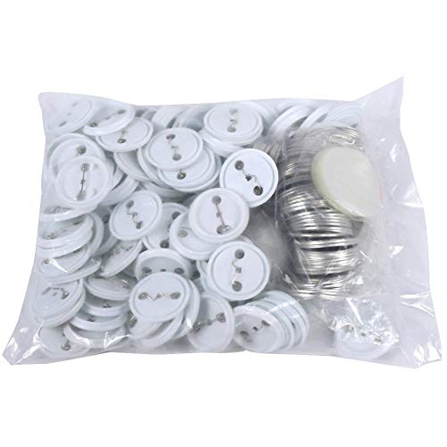 Oumefar 500 Stück Button Badge Parts 44mm DIY Badge Parts für Kleidung und Heimdekoration Oumefar 500 Stück Button Badge Parts 44mm DIY Badge Parts für Kleidung und Heimdekoration von Oumefar