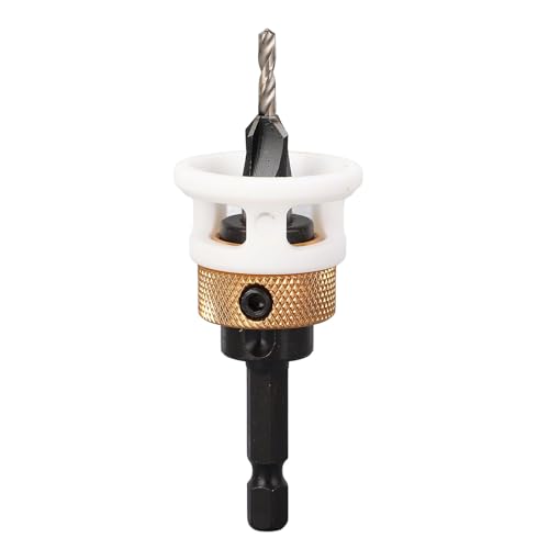 Oumefar Countersink -Bohrbohrbitset, 4 Flöte 82 Grad Legierung Stahl Verjüngter Bit, Einstellbare Tiefenstopp Ring für Holzbearbeitung, mit Aufbewahrungsbox Oumefar Countersink -Bohrbohrbitset, 4 Flöte 82 Grad Legierung Stahl Verjüngter Bit, Einstellbare Tiefenstopp Ring für Holzbearbeitung, mit Aufbewahrungsbox von Oumefar