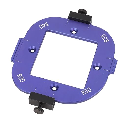Oumefar Holzbearbeitung Rundes Eckradius -Vorlage Aluminium -Legierung Router Tisch Eck Jig für Professionelle Holzarbeiter R30 R35 R40 R50 Oumefar Holzbearbeitung Rundes Eckradius -Vorlage Aluminium -Legierung Router Tisch Eck Jig für Professionelle Holzarbeiter R30 R35 R40 R50 von Oumefar