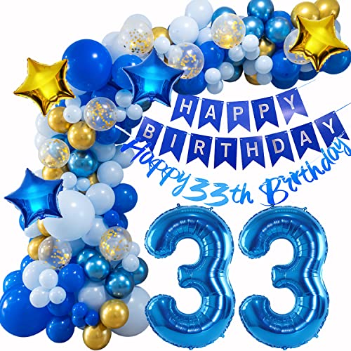 33 Geburtstag Deko, 33 Jahr Ballon Girlande Blau, Deko 33 Geburtstag Männer, 33. Geburtstag Mann Frauen, 33 Luftballons Girlande Blau, Deko 33 Geburtstag Luftballon, Ballon Girlande 33. Geburtstag 33 Geburtstag Deko, 33 Jahr Ballon Girlande Blau, Deko 33 Geburtstag Männer, 33. Geburtstag Mann Frauen, 33 Luftballons Girlande Blau, Deko 33 Geburtstag Luftballon, Ballon Girlande 33. Geburtstag von Oumezon