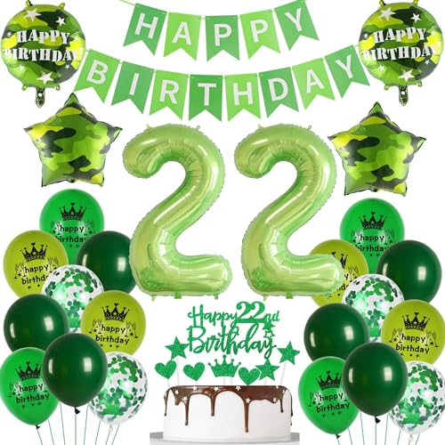 Geburtstagsdeko 22. Mann Grün, Ballons 22 Geburtstag Grün, Luftballon 22. Geburtstagsdeko Mann Frau, Geburtstagsdeko 22 Jahre Mann Grün, Luftballons 22. Geburtstag Grün Geburtstagsdeko 22. Mann Grün, Ballons 22 Geburtstag Grün, Luftballon 22. Geburtstagsdeko Mann Frau, Geburtstagsdeko 22 Jahre Mann Grün, Luftballons 22. Geburtstag Grün von Oumezon