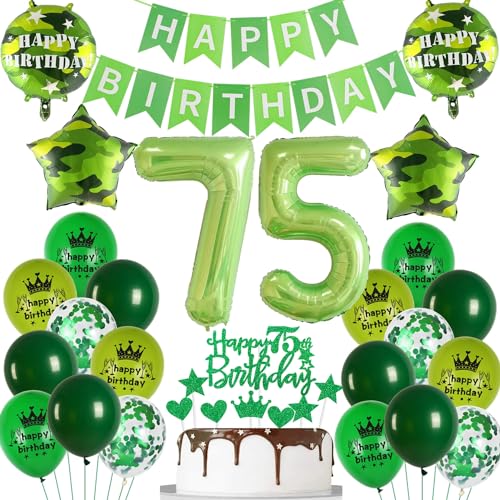Geburtstagsdeko 75. Mann Grün, Ballons 75 Geburtstag Grün, Luftballon 75. Geburtstagsdeko Mann Frau, Geburtstagsdeko 75 Jahre Mann Grün, Luftballons 75. Geburtstag Grün Geburtstagsdeko 75. Mann Grün, Ballons 75 Geburtstag Grün, Luftballon 75. Geburtstagsdeko Mann Frau, Geburtstagsdeko 75 Jahre Mann Grün, Luftballons 75. Geburtstag Grün von Oumezon