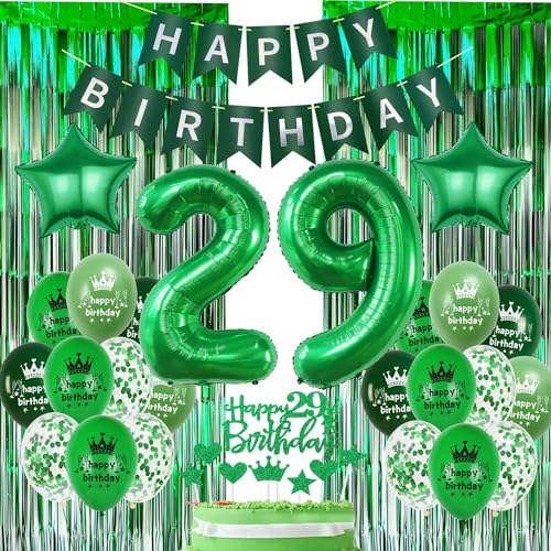 Grün Ballons 29 Geburtstag Deko,Grün Geburtstagsdeko Mann 29 Jahr,Luftballon 29. Geburtstag Grün,Geburtstagsdeko 29 Jahre Mann Grün,Deko 29 Geburtstag Mann Frau,29. Geburtstag Ballon Grün Grün Ballons 29 Geburtstag Deko,Grün Geburtstagsdeko Mann 29 Jahr,Luftballon 29. Geburtstag Grün,Geburtstagsdeko 29 Jahre Mann Grün,Deko 29 Geburtstag Mann Frau,29. Geburtstag Ballon Grün von Oumezon