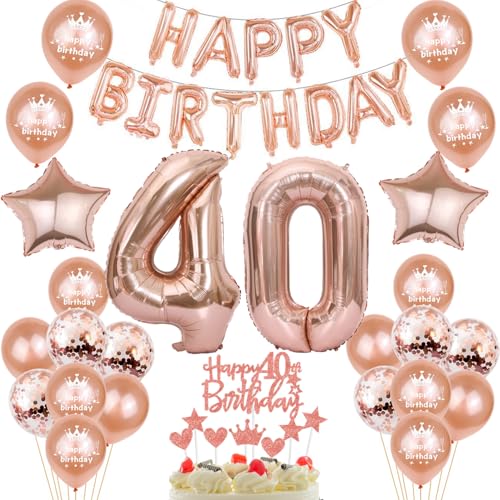 Luftballons 40. Geburtstag deko frau Rosegold Folienballon 40 jahre Geburtstag dekoration frauen Happy Birthday 40 Geburtstag deko frau Rosegold ballon 40 Geburtstagsdeko 40 Geburtstag frau deko Luftballons 40. Geburtstag deko frau Rosegold Folienballon 40 jahre Geburtstag dekoration frauen Happy Birthday 40 Geburtstag deko frau Rosegold ballon 40 Geburtstagsdeko 40 Geburtstag frau deko von Oumezon