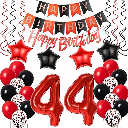 Luftballons 44. Geburtstag Deko Frauen Rot Schwarz, Geburtstagsdeko 44 jahre Frauen happy birthday 44 Frauen dekoration Rot deko 44. Geburtstag Frauen Schwarz ballons 44 Geburtstag Frauen Luftballons 44. Geburtstag Deko Frauen Rot Schwarz, Geburtstagsdeko 44 jahre Frauen happy birthday 44 Frauen dekoration Rot deko 44. Geburtstag Frauen Schwarz ballons 44 Geburtstag Frauen von Oumezon