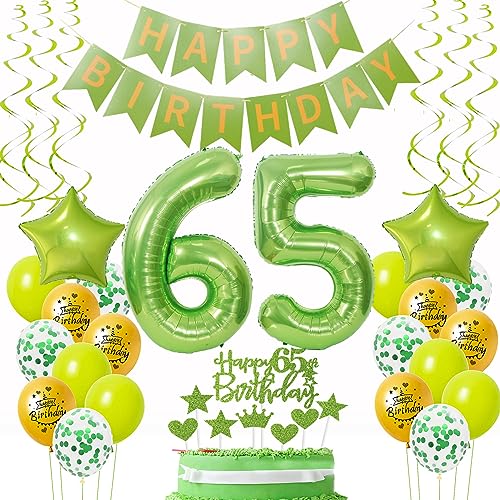 Luftballons 65. Geburtstag Deko Frauen Mann Grün Gold, Geburtstagsdeko 65 Mann happy birthday 65 jahre Männer dekoration Grün Gold Tortendeko 65. Geburtstag Mann ballons 65 Geburtstag Mann Luftballons 65. Geburtstag Deko Frauen Mann Grün Gold, Geburtstagsdeko 65 Mann happy birthday 65 jahre Männer dekoration Grün Gold Tortendeko 65. Geburtstag Mann ballons 65 Geburtstag Mann von Oumezon