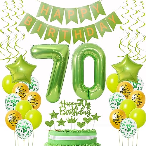 Luftballons 70. Geburtstag Deko Frauen Mann Grün Gold, Geburtstagsdeko 70 Mann happy birthday 70 jahre Männer dekoration Grün Gold Tortendeko 70. Geburtstag Mann ballons 70 Geburtstag Mann Luftballons 70. Geburtstag Deko Frauen Mann Grün Gold, Geburtstagsdeko 70 Mann happy birthday 70 jahre Männer dekoration Grün Gold Tortendeko 70. Geburtstag Mann ballons 70 Geburtstag Mann von Oumezon