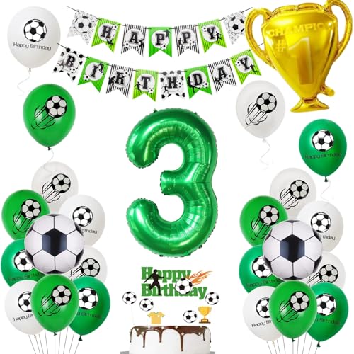 Oumezon Fussball Luftballon 3. Geburtstag Junge Grün Ballon 3 Geburtstag Junge Cake Topper Fußball Geburtstagsdeko 3 Jahr Kindergeburtstag Party Deko 3. Geburtstags Junge Fußball Kuchendeko Oumezon Fussball Luftballon 3. Geburtstag Junge Grün Ballon 3 Geburtstag Junge Cake Topper Fußball Geburtstagsdeko 3 Jahr Kindergeburtstag Party Deko 3. Geburtstags Junge Fußball Kuchendeko von Oumezon