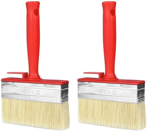 Oumuik Flat Brushes, 2 Stück Großer Pinsel wandfarbe 30 x 120 mm-Pinsel groß Oumuik Flat Brushes, 2 Stück Großer Pinsel wandfarbe 30 x 120 mm-Pinsel groß von oumuik