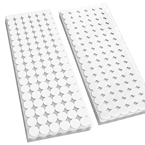 OurTop Klettpunkte Selbstklebend 15mm, Klett Klebe Punkte 1080 Stück Klett Punkte 540 Paar Self Adhesive Klett Punkte, Geeignet für Papier, Kunststoff, Glas, Metall OurTop Klettpunkte Selbstklebend 15mm, Klett Klebe Punkte 1080 Stück Klett Punkte 540 Paar Self Adhesive Klett Punkte, Geeignet für Papier, Kunststoff, Glas, Metall von OurTop