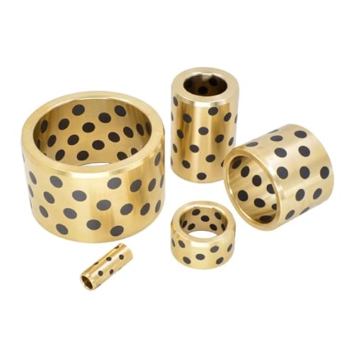 10 TEILE/LOS JDB Innendurchmesser 8mm Graphit Schmiermessing Lagerbuchse Hülsen Oilless Lager OD10mm 11mm 12mm 15mm-Innendurchmesser8 x11xH12mm 10 TEILE/LOS JDB Innendurchmesser 8mm Graphit Schmiermessing Lagerbuchse Hülsen Oilless Lager OD10mm 11mm 12mm 15mm-Innendurchmesser8 x11xH12mm von Ourona