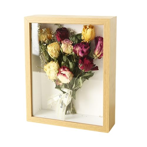 Oushebck 3D Holz Bilderrahmen, Befüllen 30x40cm Objektrahmen, Objektrahmen Holz, 3D Bilderrahmen Tiefer 5 cm, 3D Füllen Bilderrahmen, Bilderrahmen Zum Befüllen Groß, 3D Rahmen Für Blumen (Wood Color) Oushebck 3D Holz Bilderrahmen, Befüllen 30x40cm Objektrahmen, Objektrahmen Holz, 3D Bilderrahmen Tiefer 5 cm, 3D Füllen Bilderrahmen, Bilderrahmen Zum Befüllen Groß, 3D Rahmen Für Blumen (Wood Color) von Oushebck
