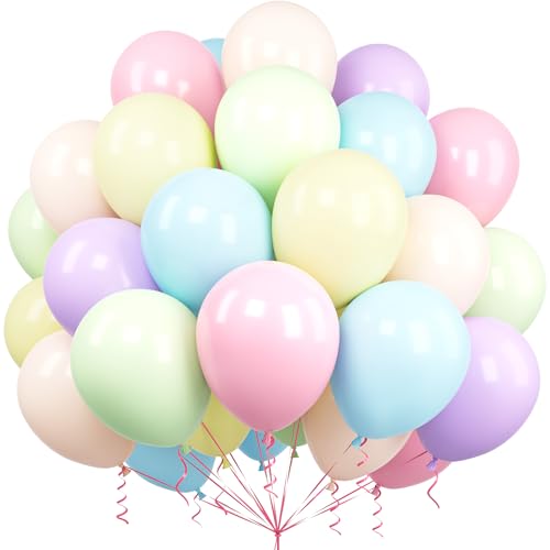 Luftballons Pastell, Ousuga 60 Stück 12 Zoll Pastell Farben Luftballons Macaron Mehrfarbige Ballons für Regenbogen Party Geburtstag Hochzeit Babyparty Baby Dusche Taufen Geschlecht Offenbaren Deko Luftballons Pastell, Ousuga 60 Stück 12 Zoll Pastell Farben Luftballons Macaron Mehrfarbige Ballons für Regenbogen Party Geburtstag Hochzeit Babyparty Baby Dusche Taufen Geschlecht Offenbaren Deko von Ousuga