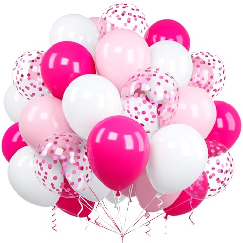 Luftballons Rosa Weiß, Ousuga 60 Stück 12 Zoll Matt Weiss Rosa Pink Konfetti Latex Ballon für Mädchen Frauen Geburtstag Hochzeit Babyparty Abschluss Jahrestag Geschlecht Offenbaren Party Dekoration Luftballons Rosa Weiß, Ousuga 60 Stück 12 Zoll Matt Weiss Rosa Pink Konfetti Latex Ballon für Mädchen Frauen Geburtstag Hochzeit Babyparty Abschluss Jahrestag Geschlecht Offenbaren Party Dekoration von Ousuga