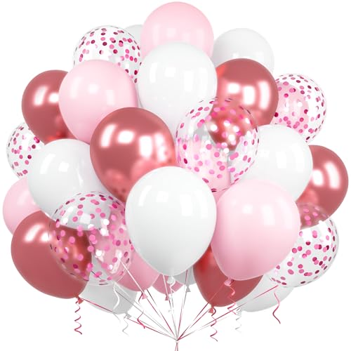Luftballons Rosa Weiß, Ousuga 60 Stück 12 Zoll Pastell Rosa Weiss Metallic Rot Gold Konfetti Latex Helium Ballon für Mädchen Jungen Kinder Geburtstag Hochzeit Babyparty Jahrestag Party Dekoration Luftballons Rosa Weiß, Ousuga 60 Stück 12 Zoll Pastell Rosa Weiss Metallic Rot Gold Konfetti Latex Helium Ballon für Mädchen Jungen Kinder Geburtstag Hochzeit Babyparty Jahrestag Party Dekoration von Ousuga