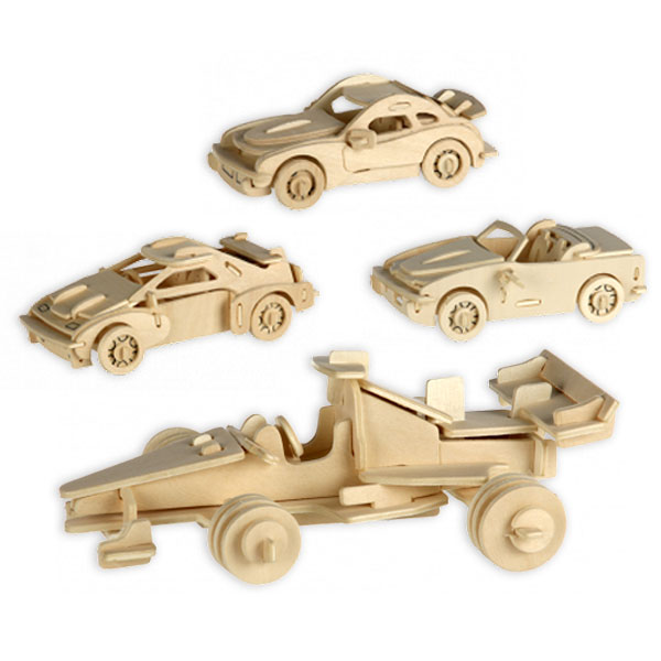3D-Puzzle Auto, aus Naturholz 3D-Puzzle Auto, aus Naturholz von Out of the Blue