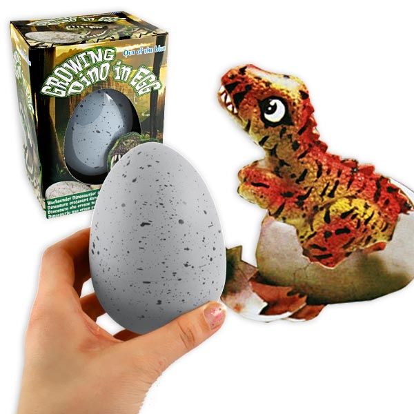 Dino Schlüpf-Ei, cooles Mitgebsel für die Dinoparty, 1 Stück, 10cm von Out of the blue KG