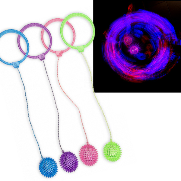 Hüpfkreisel mit LED-Licht, aus Kunststoff Hüpfkreisel mit LED-Licht, aus Kunststoff von Out of the blue KG