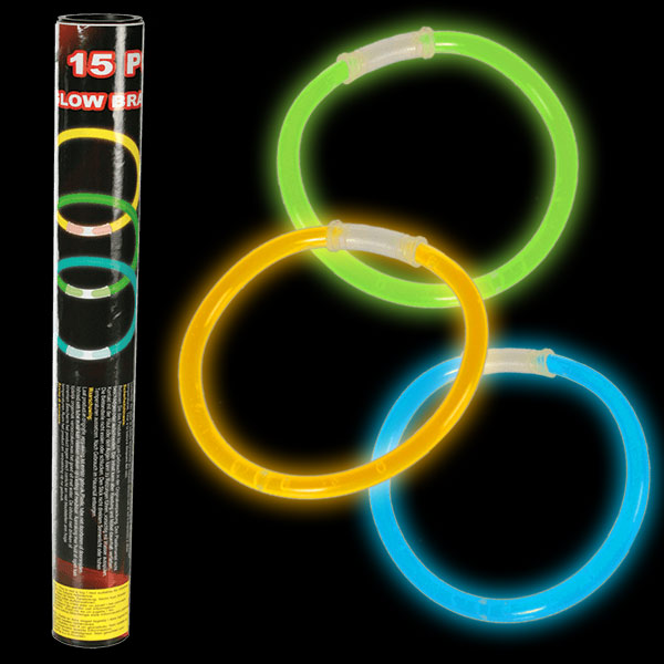 Kindergeburtstag Highlight - Knicklicht-Armbänder im 15er Pack, 20cm Kindergeburtstag Highlight - Knicklicht-Armbänder im 15er Pack, 20cm von Out of the blue KG