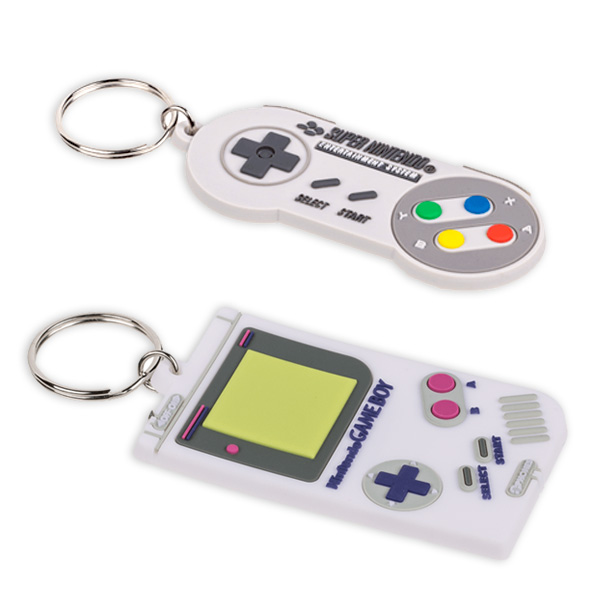 Nintendo Schlüsselanhänger, ca. 7cm, 1 Stk. Nintendo Schlüsselanhänger, ca. 7cm, 1 Stk. von Out of the blue KG