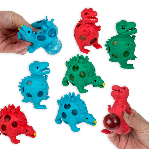 Quetsch-Dinosaurier, ca. 9cm, 1 Stück Quetsch-Dinosaurier, ca. 9cm, 1 Stück von Out of the blue KG