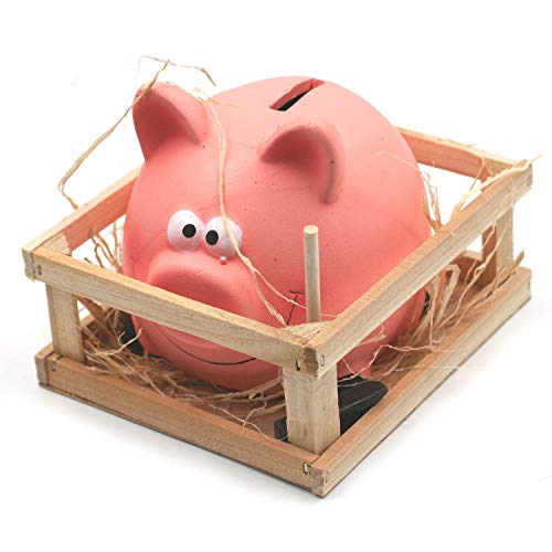 Schubkarre, Schweinchen mit Hammer, Mehrfarbig, 14 x 12 cm Schubkarre, Schweinchen mit Hammer, Mehrfarbig, 14 x 12 cm von Out of the blue