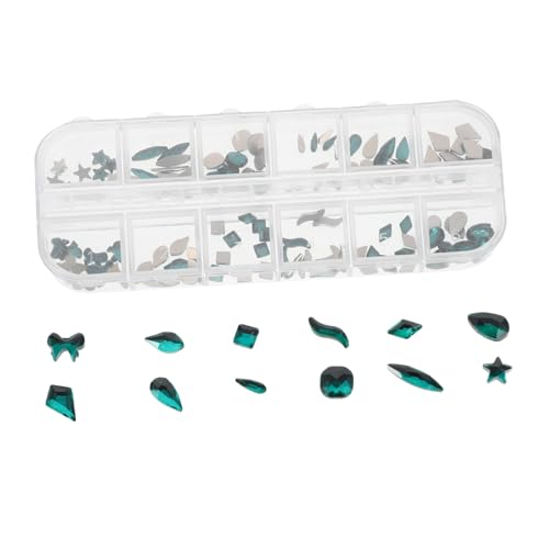 Outanaya 120 Stück Nagelbohrer Nageldekor Nagel Charme Nagel Charms Nagelkunststeine Nagelkunstzubehör Nagelkunstperlen Punk-nagelanhänger Nagel Kunst Dekoration Strasssteine Green Outanaya 120 Stück Nagelbohrer Nageldekor Nagel Charme Nagel Charms Nagelkunststeine Nagelkunstzubehör Nagelkunstperlen Punk-nagelanhänger Nagel Kunst Dekoration Strasssteine Green von Outanaya
