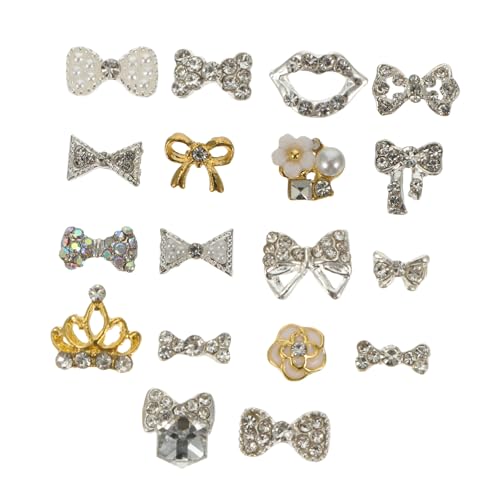 Outanaya 18Stücke Nagelkunst Dekoration Handgemachte Schmetterlinge und Strasssteine für Maniküre und DIY Nail Art Zubehör Zufällige Designs Hochwertiges Material Outanaya 18Stücke Nagelkunst Dekoration Handgemachte Schmetterlinge und Strasssteine für Maniküre und DIY Nail Art Zubehör Zufällige Designs Hochwertiges Material von Outanaya