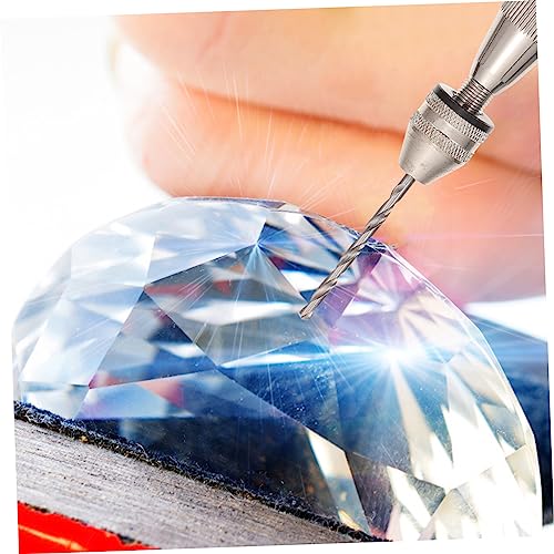 Outanaya Handbohrer Aluminiumlegierung Handbohrer mit Micro Bohrern Manueller DIY Walnussholz Lochbohrer Leicht Langlebig Präzise für Basteln und Modellbau Outanaya Handbohrer Aluminiumlegierung Handbohrer mit Micro Bohrern Manueller DIY Walnussholz Lochbohrer Leicht Langlebig Präzise für Basteln und Modellbau von Outanaya