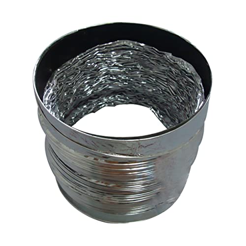 Outanaya Hitzebeständiger Aluminiumfolie Lüftungsschlauch Durchmesser Flexibel Feuerhemmend Verstärkt mit Drahtspirale für Hvac Bad Gewächshaus Abluft und Zuluftsysteme Outanaya Hitzebeständiger Aluminiumfolie Lüftungsschlauch Durchmesser Flexibel Feuerhemmend Verstärkt mit Drahtspirale für Hvac Bad Gewächshaus Abluft und Zuluftsysteme von Outanaya