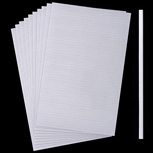 500 Stücke Doppelseitige Schaumstoff Klebestreifen Doppelt Klebende 3D Schaum Klebebänder Schaumstoff Popstreifen Klebebefestigung für Shaker Karte Scrapbooking oder Büro Zubehör (5,9 Zoll) von Outus
