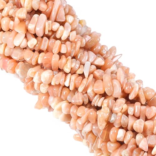 80cm Sonnenschein Perlen zum Auffädeln Kristall Steine Perlen für Armbänder Ketten Ohrringe Schmuck Machen Crafting Natürlichen Gebohrt DIY Edelsteine 5-8mm von Ouubuuy