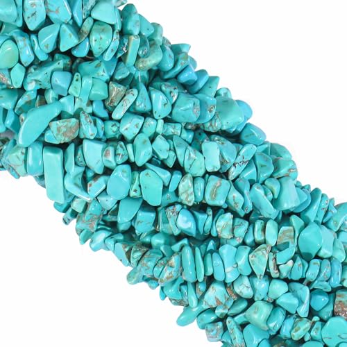 260pcs Blau Türkis Perlen zum Auffädeln Kristall Edelsteine Steine Perlenset für Armbänder Schmuck Selber Machen set Ketten Ohrringe Crafting Natürlichen Gebohrt 5-8mm 260pcs Blau Türkis Perlen zum Auffädeln Kristall Edelsteine Steine Perlenset für Armbänder Schmuck Selber Machen set Ketten Ohrringe Crafting Natürlichen Gebohrt 5-8mm von Ouubuuy