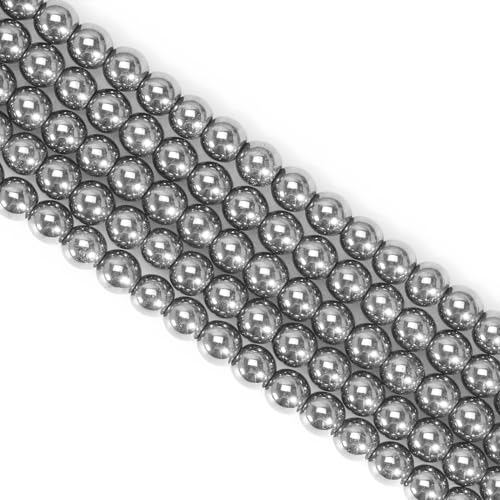 Naturstein Perlen Edelstein Perlen, 60 stück 6mm Hämatit Naturstein Edelsteinperlen Polierte Runde Edelsteine Zum Auffädeln Edelsteine Steinperlen für Armbänder Ketten DIY Schmuck Basteln Naturstein Perlen Edelstein Perlen, 60 stück 6mm Hämatit Naturstein Edelsteinperlen Polierte Runde Edelsteine Zum Auffädeln Edelsteine Steinperlen für Armbänder Ketten DIY Schmuck Basteln von Ouubuuy