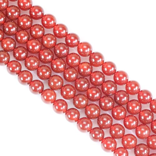 Naturstein Perlen Edelstein Perlen, 85 stück 4mm Roter Achat Naturstein Edelsteinperlen Polierte Runde Edelsteine Zum Auffädeln Edelsteine Steinperlen für Armbänder Ketten DIY Schmuck Basteln Naturstein Perlen Edelstein Perlen, 85 stück 4mm Roter Achat Naturstein Edelsteinperlen Polierte Runde Edelsteine Zum Auffädeln Edelsteine Steinperlen für Armbänder Ketten DIY Schmuck Basteln von Ouubuuy
