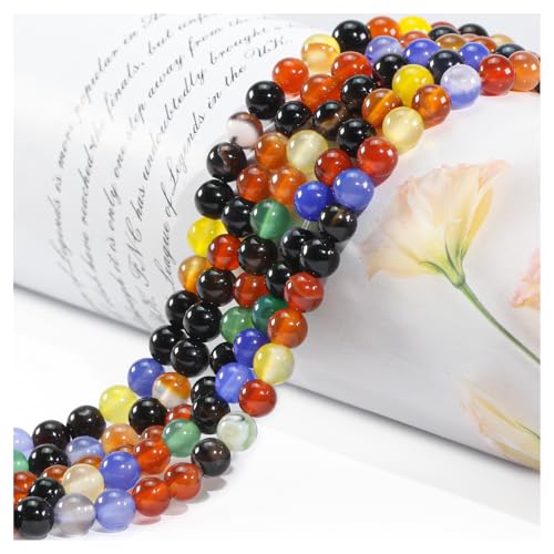 Naturstein Perlen Edelstein Perlen,45 Stück 8mm 7 Chakra Naturstein Edelsteinperlen Polierte Runde Edelsteine Zum Auffädeln Edelsteine Steinperlen für Armbänder Ketten DIY Schmuck Basteln Naturstein Perlen Edelstein Perlen,45 Stück 8mm 7 Chakra Naturstein Edelsteinperlen Polierte Runde Edelsteine Zum Auffädeln Edelsteine Steinperlen für Armbänder Ketten DIY Schmuck Basteln von Ouubuuy
