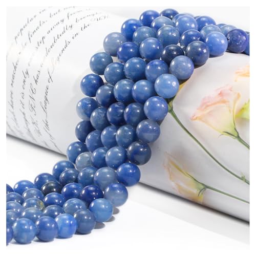 Naturstein Perlen Edelstein Perlen,45 Stück 8mm Blue Aventurine Naturstein Edelsteinperlen Polierte Runde Edelsteine Zum Auffädeln Edelsteine Steinperlen für Armbänder Ketten DIY Schmuck Basteln Naturstein Perlen Edelstein Perlen,45 Stück 8mm Blue Aventurine Naturstein Edelsteinperlen Polierte Runde Edelsteine Zum Auffädeln Edelsteine Steinperlen für Armbänder Ketten DIY Schmuck Basteln von Ouubuuy