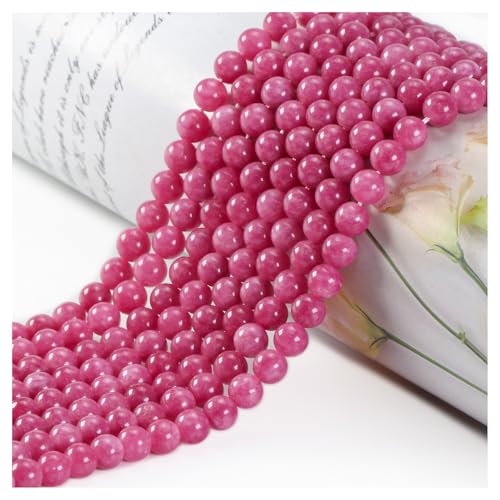 Naturstein Perlen Edelstein Perlen,45 stück 8mm Naturstein Rhodolith Edelsteinperlen Polierte Runde Edelsteine Zum Auffädeln Edelsteine Steinperlen für Armbänder Ketten DIY Schmuck Basteln Naturstein Perlen Edelstein Perlen,45 stück 8mm Naturstein Rhodolith Edelsteinperlen Polierte Runde Edelsteine Zum Auffädeln Edelsteine Steinperlen für Armbänder Ketten DIY Schmuck Basteln von Ouubuuy