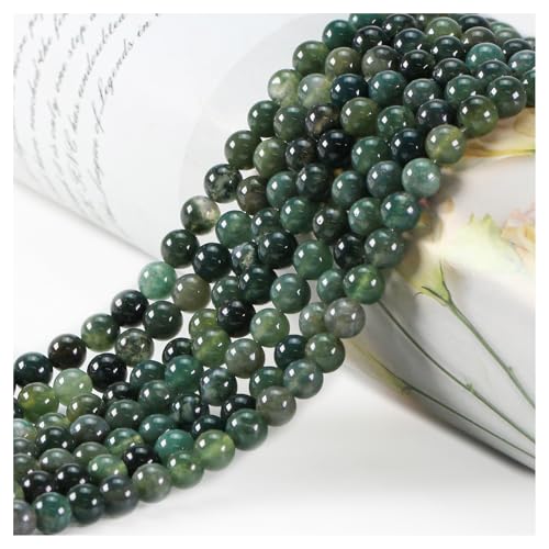 Naturstein Perlen Edelstein Perlen,85 stück 4mm Moosachat Naturstein Edelsteinperlen Polierte Runde Edelsteine Zum Auffädeln Edelsteine Steinperlen für Armbänder Ketten DIY Schmuck Basteln Naturstein Perlen Edelstein Perlen,85 stück 4mm Moosachat Naturstein Edelsteinperlen Polierte Runde Edelsteine Zum Auffädeln Edelsteine Steinperlen für Armbänder Ketten DIY Schmuck Basteln von Ouubuuy